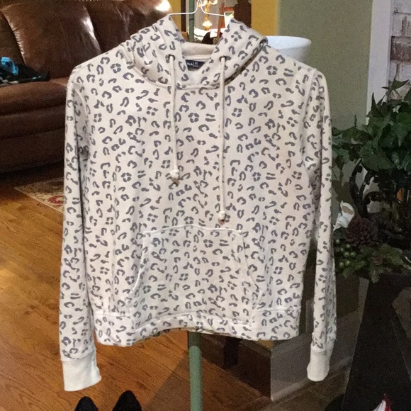 Abercrombie leopard hoodie Clearance